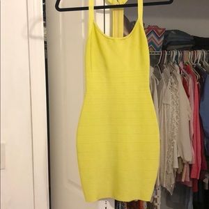 Lime green Marciano dress